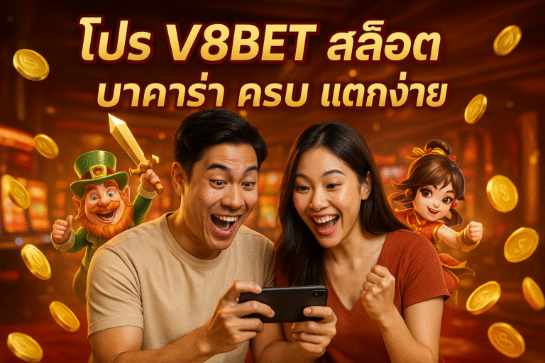 โปร V8BET สล็อต บาคาร่า ครบ แตกง่าย