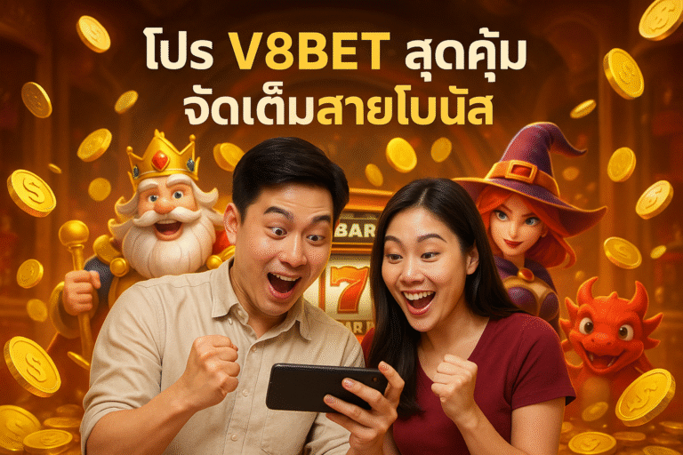 โปร V8BET สุดคุ้ม จัดเต็มสายโบนัส