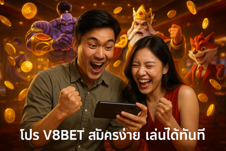 โปร V8BET สมัครง่าย เล่นได้ทันที