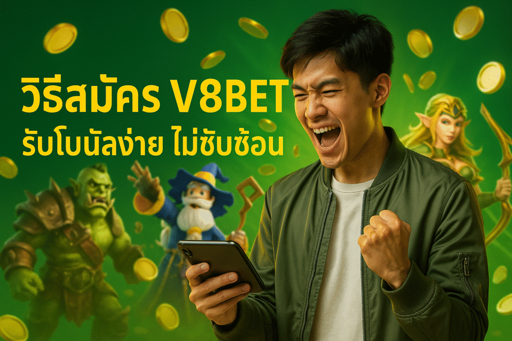 วิธีสมัคร V8BET รับโบนัสง่าย ไม่ซับซ้อน