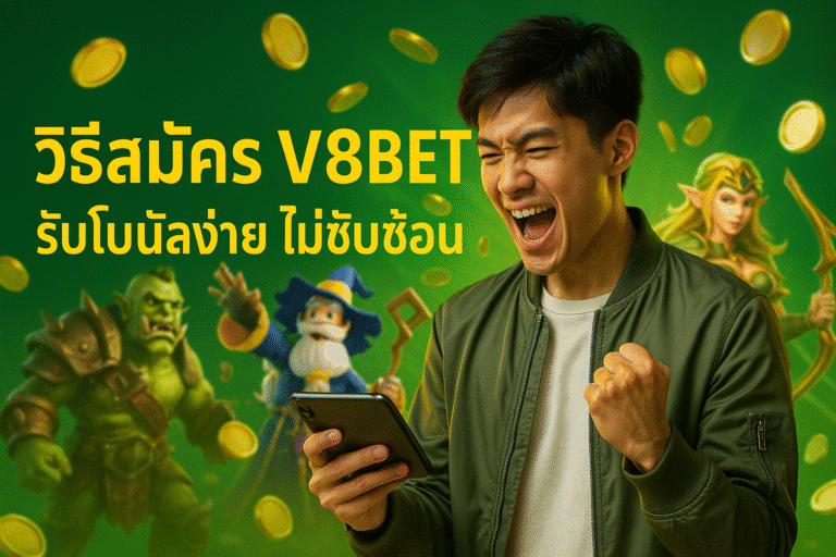 วิธีสมัคร V8BET รับโบนัสง่าย ไม่ซับซ้อน
