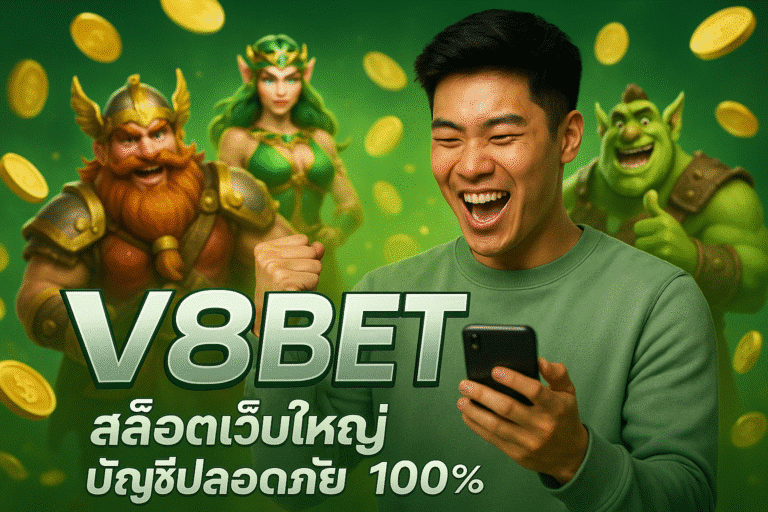 V8BET สล็อตเว็บใหญ่ บัญชีปลอดภัย 100%