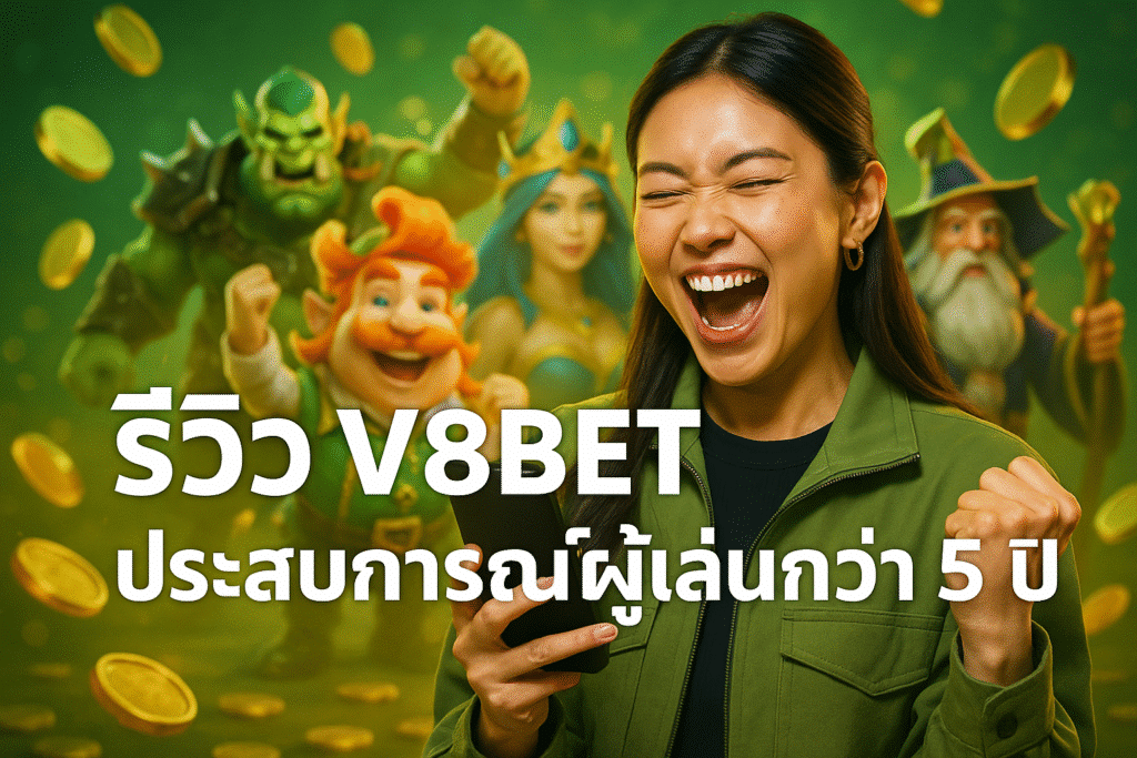 รีวิว V8BET ประสบการณ์ผู้เล่นกว่า 5 ปี