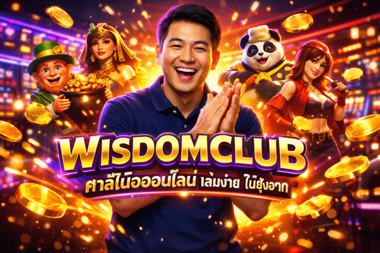 WISDOMCLUB คาสิโนออนไลน์ เล่นง่าย ไม่ยุ่งยาก